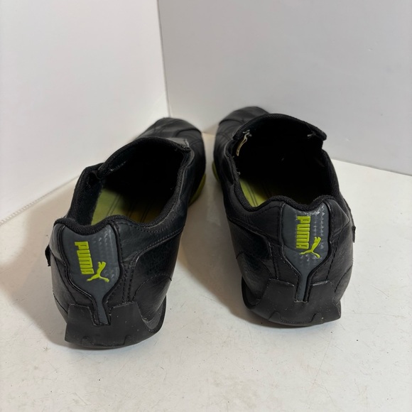 Vintage Puma‎ Y2K men’s slip on black shoes in size 9.5 - Picture 5 of 9